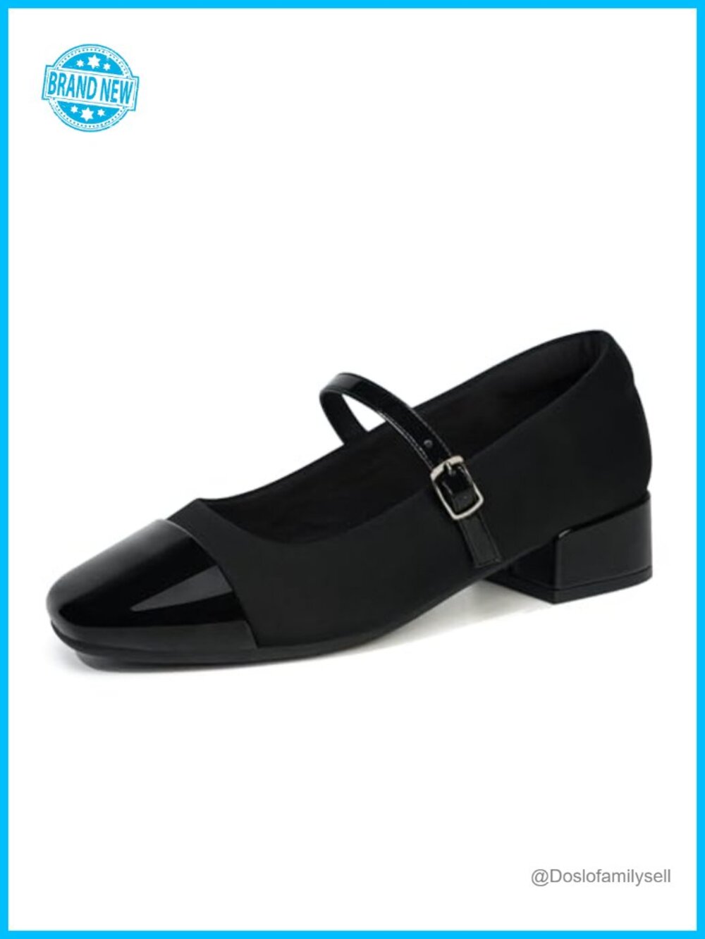 Mary Jane Orthopedic Dress Shoes Faux Leather Bunion Comfort Pump